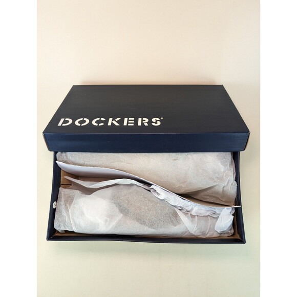 Dockers Sandals Mens 11M Laguna Flip Flop Dark Tan Memory Foam Insole Shoes NEW - Picture 10 of 11